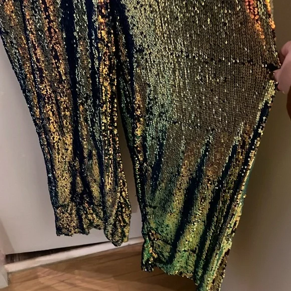NWT stunning sequins jumpsuit - Picture 5 of 13